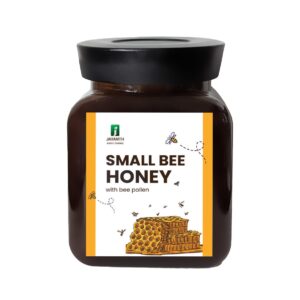 Small bee honey with Bee pollen- (100 gm)